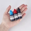 encre pour vêtements textiles, 10ml, bleu, rouge, noir, encre spéciale pour étudiants, enfants, nom, impression sur vêtements, imperméable, ne se décolore pas