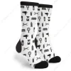 Chaussettes fantaisie unisexes pour coiffeur, chaussettes décontractées drôles pour coiffeur, cadeau Chaussettes fantaisie unisexes pour coiffeur, chaussettes décontractées drôles pour coiffeur, cadeau