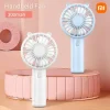 xiaomi ventilateur portatif mini usb ventilateur rechargeable bureau refroidissement petit ventilateur silencieux adulte enfants extérieur dortoir voyage