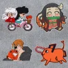 Patch brodé d&rsquo;anime japonais, appliqué pour vêtements, thermoadhésif à repasser pour vestes, autocollants de couture