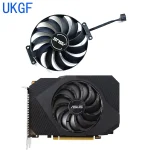 95MM 6PIN T129215SU CF1010U12D FDC10U12S9-C GTX1650 GPU Ventilateur Pour ASUS Phoenix GTX 1650 OC foulant Carte Ventilateur De Refroidissement