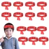bande de sauna anti sudorifique pour enfants, bande de karaté ninja, kokor, exercice sur le thème de la fête d'anniversaire