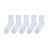chaussettes mi mollet en graphène pour hommes, respirantes, anti odeur, absorbant la sueur, couleur pure, coffret cadeau, automne hiver