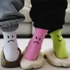 Nouvelle marque de marée derrière le visage qui pleure A B chaussettes créatives drôles sport couleur Pure Couples chaussettes marée coton chaussettes hommes femmes Nouvelle marque de marée derrière le visage qui pleure A B chaussettes créatives drôles sport couleur Pure Couples chaussettes marée coton chaussettes hommes femmes