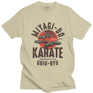 Vintage Miyagi Do inspiré karaté enfant T-shirt hommes coton Cobra Kai T-shirt japonais Kung Fu T-shirt hauts à manches courtes T-shirt 65731