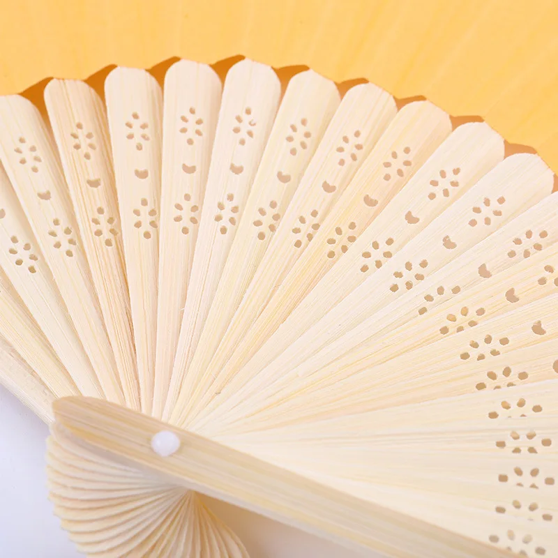 Éventail à main pliable en papier blanc chinois, rose, pour enfant, décoration de mariage, diy, 8 pouces Éventail à main pliable en papier blanc chinois, rose, pour enfant, décoration de mariage, diy, 8 pouces