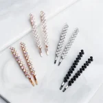 Une paire un mot pince dames paillettes strass épingles à cheveux filles pinces à cheveux coiffure femmes épingles à cheveux style cheveux accessoires Une paire un mot pince dames paillettes strass épingles à cheveux filles pinces à cheveux coiffure femmes épingles à cheveux style cheveux accessoires