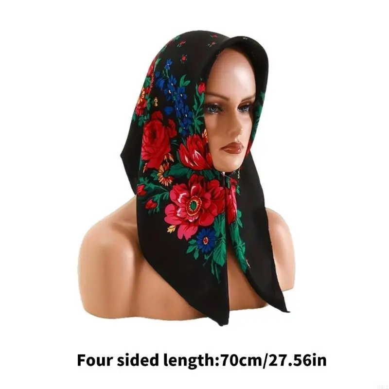50le styles russes big flower headscarf bright color bandana scarf pour femmes rural looks headwrap for music festival 50le styles russes big flower headscarf bright color bandana scarf pour femmes rural looks headwrap for music festival