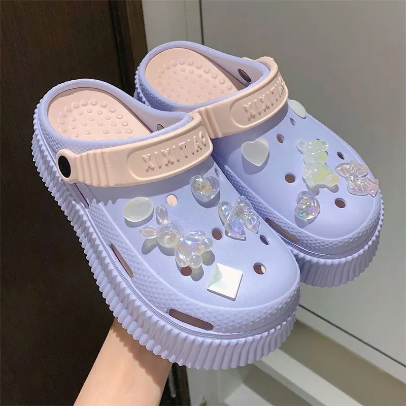 sabots de jardin, breloques pour chaussures, accessoires de chaussures élégants et mignons, décoration de chaussures de plage d'été pour femmes et filles, 10 pièces sabots de jardin, breloques pour chaussures, accessoires de chaussures élégants et mignons, décoration de chaussures de plage d'été pour femmes et filles, 10 pièces