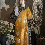 Costume de Style palais classique pour femmes, imprimé de la dynastie Qing Qi, Vintage Gege, fille de l’empereur, cape de Cosplay, vêtements Costume de Style palais classique pour femmes, imprimé de la dynastie Qing Qi, Vintage Gege, fille de l’empereur, cape de Cosplay, vêtements