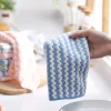chiffon de nettoyage absorbant l'eau en fibres super fines, pour la vaisselle de cuisine, outils de nettoyage ménagers polyvalents, 5 pièces/10 pièces