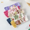 femmes orteil chaussettes avec doigts séparés mignon 5 doigts chaussettes dessin animé coton mi tube cinq doigts chaussettes sport yoga printemps été