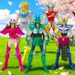 Figurine de dessin animé Phoenix Ikki Hyoga Seiya Shiryu, modèle d’armure debout, jouets pour enfants, boîte en PVC, décoration de Collection de bureau Figurine de dessin animé Phoenix Ikki Hyoga Seiya Shiryu, modèle d’armure debout, jouets pour enfants, boîte en PVC, décoration de Collection de bureau