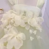 Organza dentelle bricolage moustaches fleur à la main fleur mode enfants robe de mariée vêtements accessoires fleurs décoratives Organza dentelle bricolage moustaches fleur à la main fleur mode enfants robe de mariée vêtements accessoires fleurs décoratives