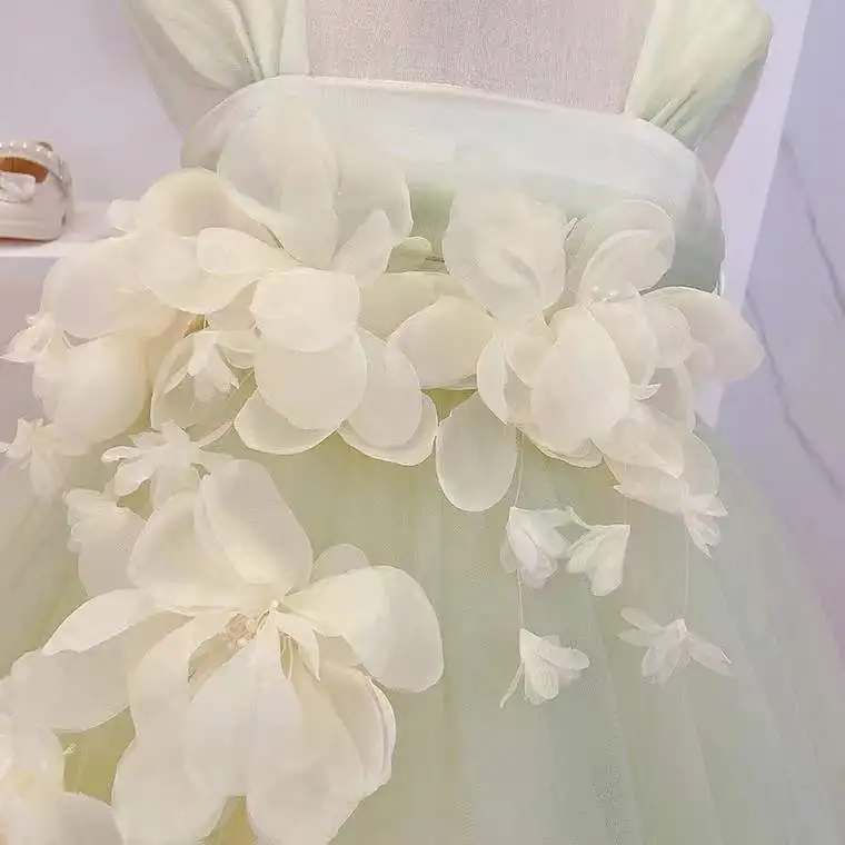 Organza dentelle bricolage moustaches fleur à la main fleur mode enfants robe de mariée vêtements accessoires fleurs décoratives Organza dentelle bricolage moustaches fleur à la main fleur mode enfants robe de mariée vêtements accessoires fleurs décoratives