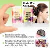 pommade de coiffure portable pour fly always, anciers d'avertissement pour cheveux crépus, contrôle des bords, taille de voyage, cheveux de bébé lisses, 1pc