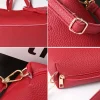 4 pièces sacs fourre tout ensemble de sacs à main pour femmes sacs à bandoulière en cuir pu durables avec fermeture éclair pour les activités de tenue décontractée quotidienne fourre tout de mode
