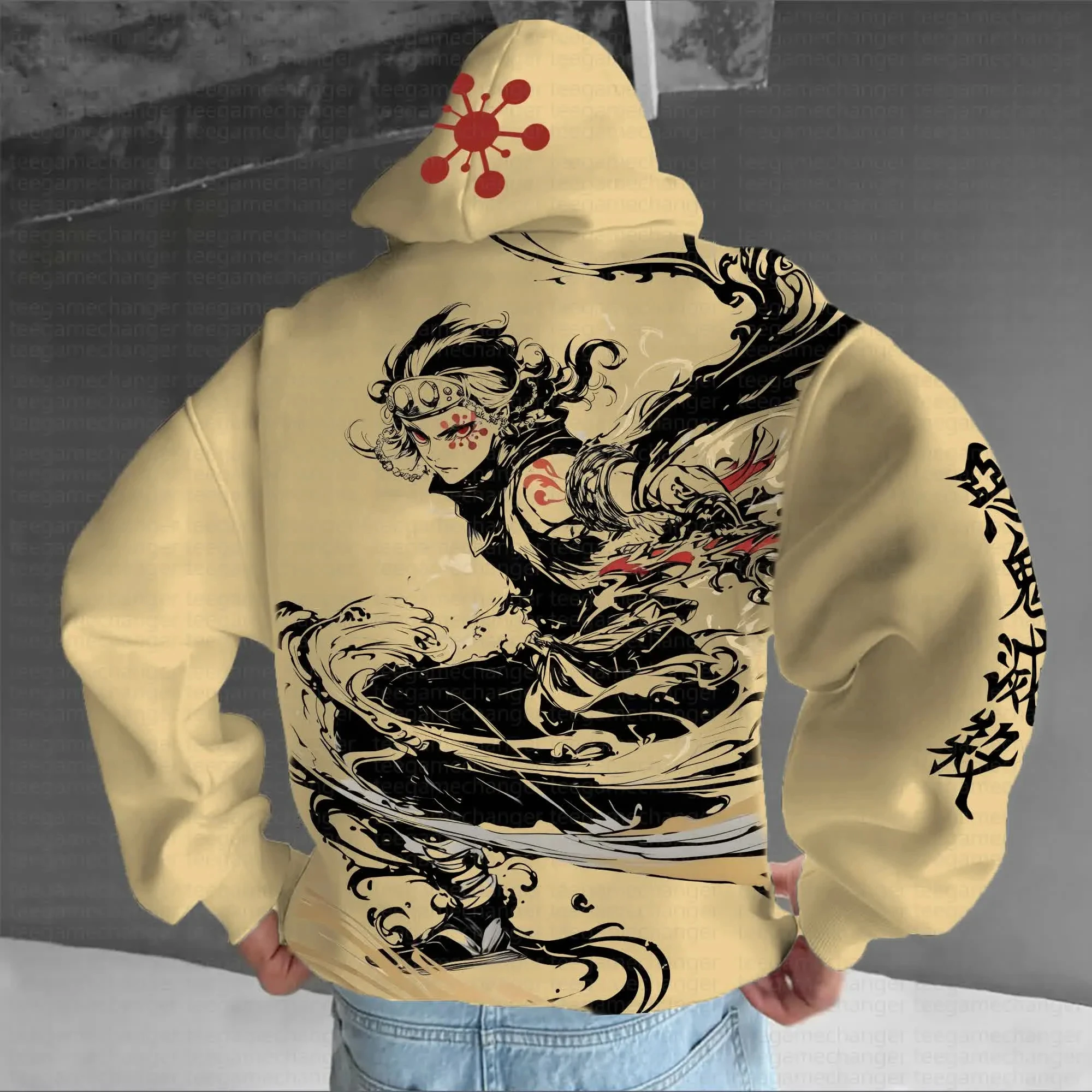 Sweat à capuche Demon Slayer – Coton élastique, texture douce, aéré et confortable, idéal pour les jours actifs et les vêtements décontractés, sweat-shirt à capuche élégant. Sweat à capuche Demon Slayer – Coton élastique, texture douce, aéré et confortable, idéal pour les jours actifs et les vêtements décontractés, sweat-shirt à capuche élégant.