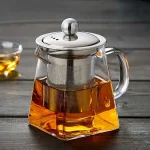 Théière en verre résistant à la chaleur avec infuseur à thé en acier inoxydable, filtre, bouilloire à thé aux fleurs, service à thé Kung Fu, théière Puer Oolong Théière en verre résistant à la chaleur avec infuseur à thé en acier inoxydable, filtre, bouilloire à thé aux fleurs, service à thé Kung Fu, théière Puer Oolong
