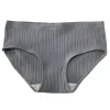 culotte sexy en coton pour femme, sous vêtement de style japonais, taille moyenne, simple, respirant, confortable, lingerie sans couture