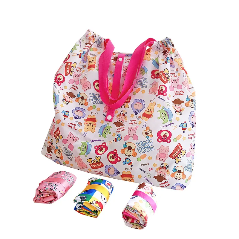 sac de courses japonais pliable et écologique, grand sac à bandoulière simple pour femmes, mignon, léger, grande capacité sac de courses japonais pliable et écologique, grand sac à bandoulière simple pour femmes, mignon, léger, grande capacité