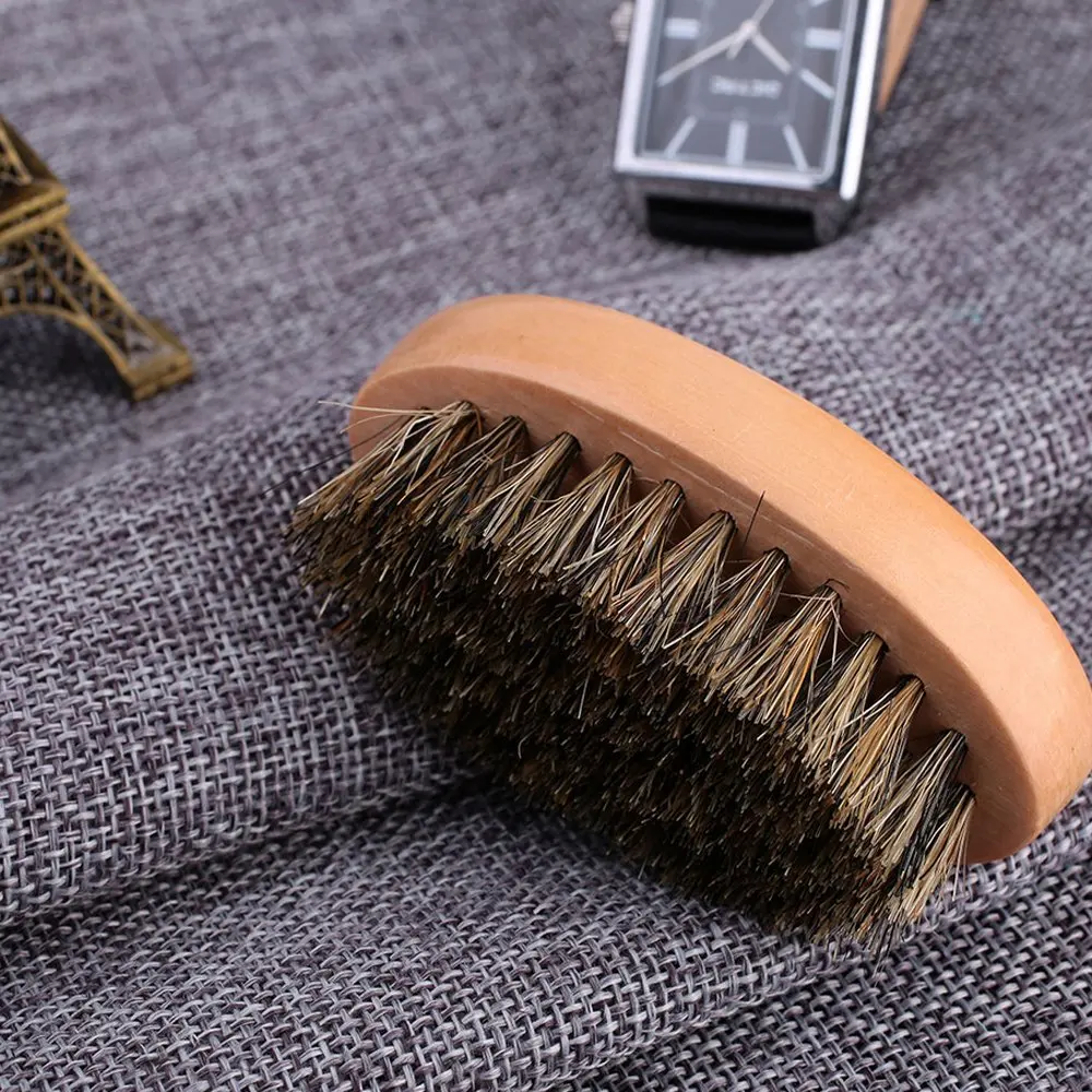 brosse de rasage professionnelle en bois pour hommes, poils de sanglier souples, kit de peigne à moustache avec brosse de coiffeur, peignes à cheveux brosse de rasage professionnelle en bois pour hommes, poils de sanglier souples, kit de peigne à moustache avec brosse de coiffeur, peignes à cheveux