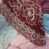 casquettes de chapeau brodées islamiques pour femmes, bandeau hijab musulman, écharpe instantanée, turban musulman, bandana splendide