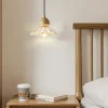 lampe led suspendue en verre au design nordique moderne, luminaire décoratif d'intérieur, idéal pour une chambre à coucher, une salle à manger ou un salon