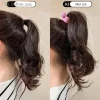 tresses de cheveux à nœud chinois pour femmes et filles, bandes de caoutchouc, ulà cheveux, bandeau à haute élasticité, bande de sauna à double tête, style, vêtements de sauna
