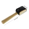 brosses à chaussures avec bois, baskets foy, talons hauts, chaussures de danse de ballet, outils de nettoyage, semelle en daim, brosse métallique, accessoires pour chaussures