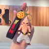 anime dragon ball fils gohan majin buu crilin maître roshi tien shinhan jiren piccolo porte clés pendentif voiture porte clés cadeau enfant mignon