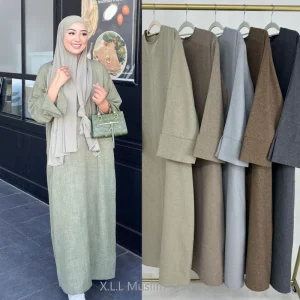 Abaya en lin décontracté pour filles, kebaya, kaftan, Turquie, islamique, Eid, robes d’hiver, solide, document, paupières, 2024 Abaya en lin décontracté pour filles, kebaya, kaftan, Turquie, islamique, Eid, robes d’hiver, solide, document, paupières, 2024