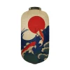 lanterne japonaise imprimée ukiyo e, luminaire décoratif de mariage, de cuisine, de restaurant, de festival, fournitures de ix, de grill
