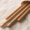 baguettes japonaises extra longues en bois de hêtre poli, nouilles alimentaires frites, baguettes antidérapantes, outils de cuisine