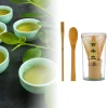 1/2/3 pièces matcha fouet ensemble 100 matcha vert thé poudre fouet service à thé cérémonie japonaise bambou chasen thé outil thé brosse cuillère