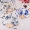 Éventail pliant en soie de Style chinois japonais, éventail de mariage, cadeaux artistiques, éventail à main de danse, éventail de fleurs pliable en bambou Vintage Éventail pliant en soie de Style chinois japonais, éventail de mariage, cadeaux artistiques, éventail à main de danse, éventail de fleurs pliable en bambou Vintage