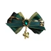 broches de nœud de ruban rétro pour femmes, épingles de bijoux de mariage, épingles de col, fleur, corsage, artisanat, mode