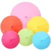 parapluie en papier de couleur unie fait à la main en chine, décorations pour la maison, fête de mariage en plein air, thanksgiving, diamètre 20cm, 30cm, 40cm, 60cm