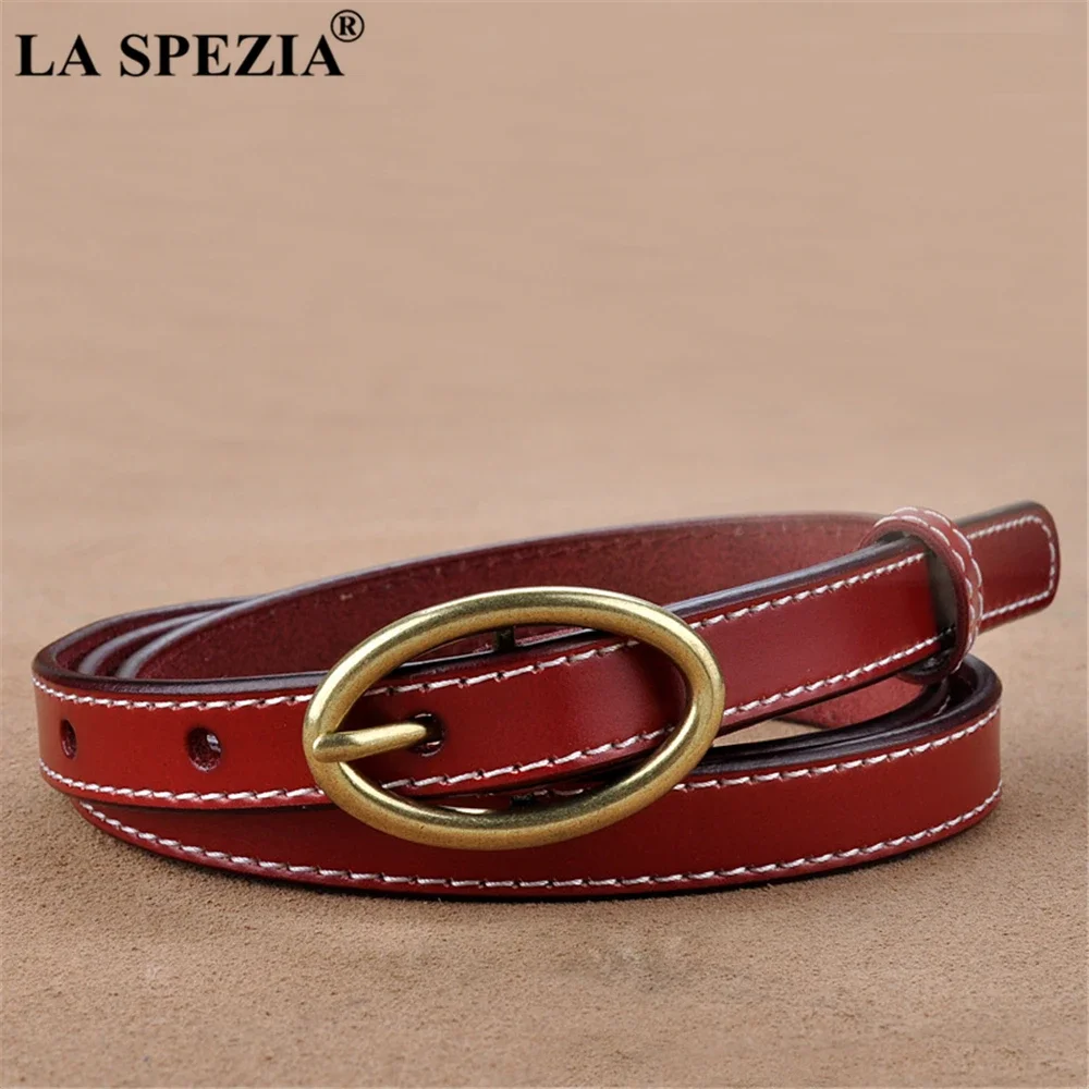 la spezia ceinture vintage en cuir group pour femme, marron, broche fine, structure de la taille, accessoire pour jeans la spezia ceinture vintage en cuir group pour femme, marron, broche fine, structure de la taille, accessoire pour jeans