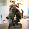 figurine de dessin animé zoro debout, 32cm, une pièce, modèle pour décoration de bureau, figurine d'action à collectionner, cadeau pour les fans