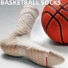 bullfight chaussettes de sport montantes pour hommes, serviette de basket ball, astronomique, pratique, professionnel, tube long, tube moyen, optique elite, course à pied, 2.0
