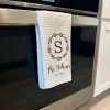 serviettes à thé personnalisées avec le nom et l'année, 1 pièce, accessoires de table de mariage exclusifs, maison, cuisine, salle de bain, cadeaux d'anniversaire