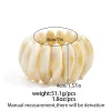  bracelets vintage punk beige pour femmes, à la mode, géométriques, irréguliers, épais, bijoux à main, cadeaux, 2025