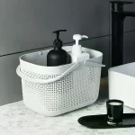Panier de bain portable de style japonais/panier de rangement de salle de bain/caisse de bain Panier de bain portable de style japonais/panier de rangement de salle de bain/caisse de bain