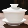 traditions chinoises gai wan service à thé os chine ensembles à thé dehua gaiwan thé porcelaine pot ensemble pour voyage belle et facile bouilloire