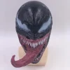 Masque de monstre d’horreur en latex à longue langue, couvre-chef de cosplay de film de héros souriant, accessoire de blague de maison hantée, costume de fête d’Halloween Masque de monstre d’horreur en latex à longue langue, couvre-chef de cosplay de film de héros souriant, accessoire de blague de maison hantée, costume de fête d’Halloween