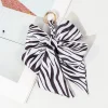 porte clés foulard en soie tissé à la main, chaînes de sac colorées à double nœud, porte clés de voiture décoratif, pendentif mignon, accessoires cadeau pour amis