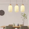 lampes suspendues en verre minimalistes nordiques lampes suspendues led japonaises pour salle à manger salon cuisine lampe de chevet décoration de la maison