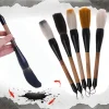 pinceau de calligraphie de papeterie d'art durable, brosse en poils de chèvre, stylo de peinture