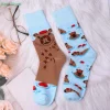 ♥ capybara – chaussettes mi tube en coton pour hommes et femmes, unisexes, tendance, harajuku, absorbant la sueur et respirantes